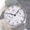 IWC YL Portuguese IW5001 White Dial blue Markers