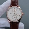 IWC YLF Portuguese Regulateur RG White Dial Gold Markers A6498