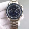 Omega Speedmaster Moonwatch Co-Axial Blue Dial SS Bracelet A9300