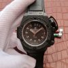 Hublot King Power OceanGraphic 4000 CF V6F White Markers Rubber Strap A7750
