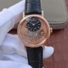 Breguet Tradition 7057BR/R9/9W6 RG SF Rose Gold Skeleton Dial Black Leather Strap A507