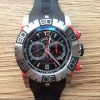 Roger Dubuis Chronoexcel Ultimate Edition Red SS Black Dial Black Rubber Strap
